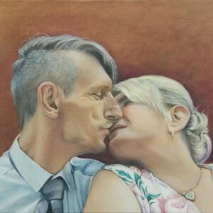 Ritratto di una coppia Il Bacio